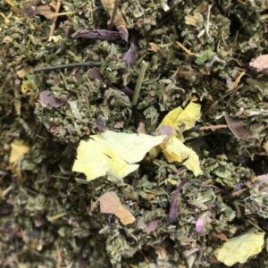 No.50 Herbal Blend Mix - Cinquefoil Mugwort Lotus Damiana Skullcap Passionflower Catnip Mullein Marshmallow - Organic Bulk Cut Sifted c/s Tea